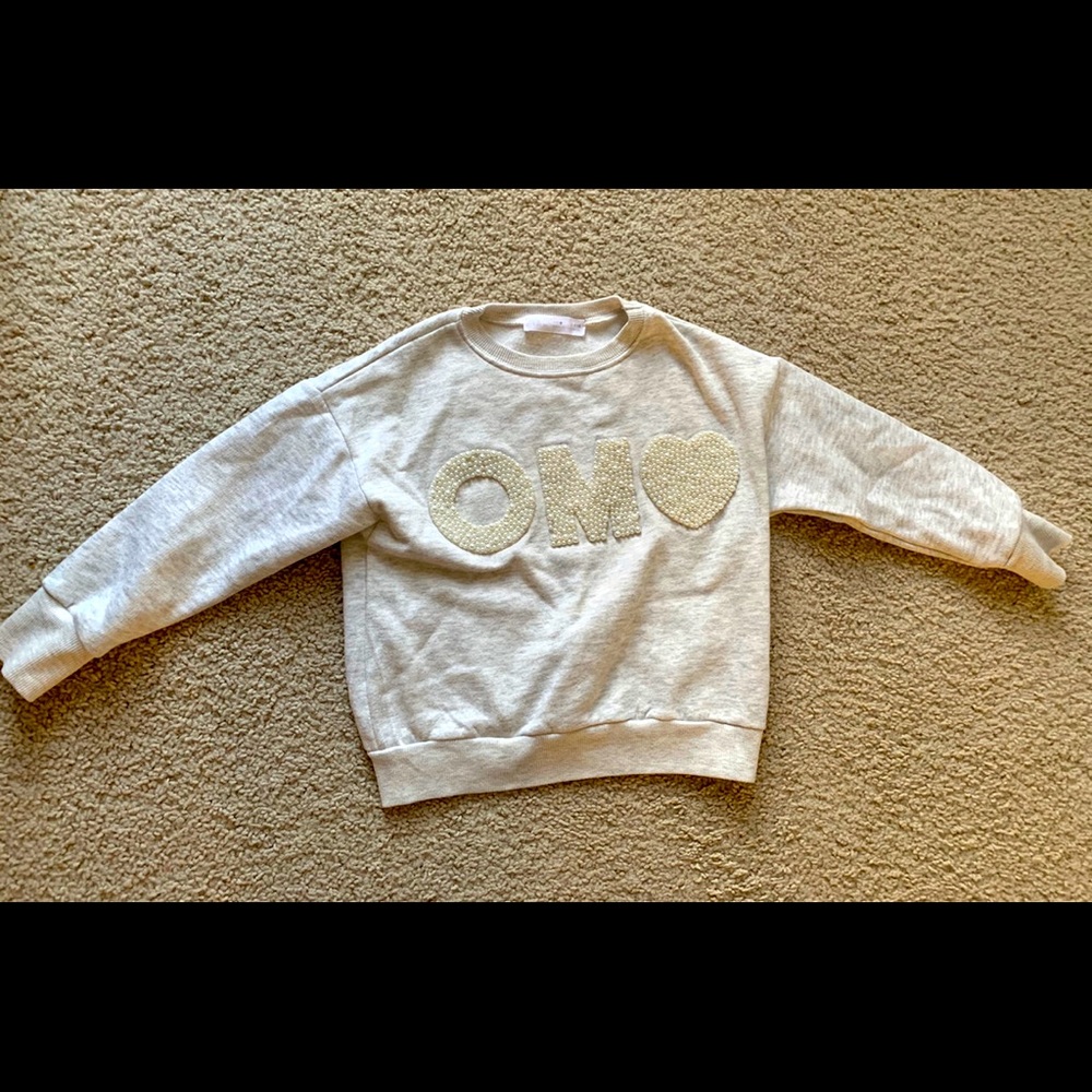 Zara girls sweater